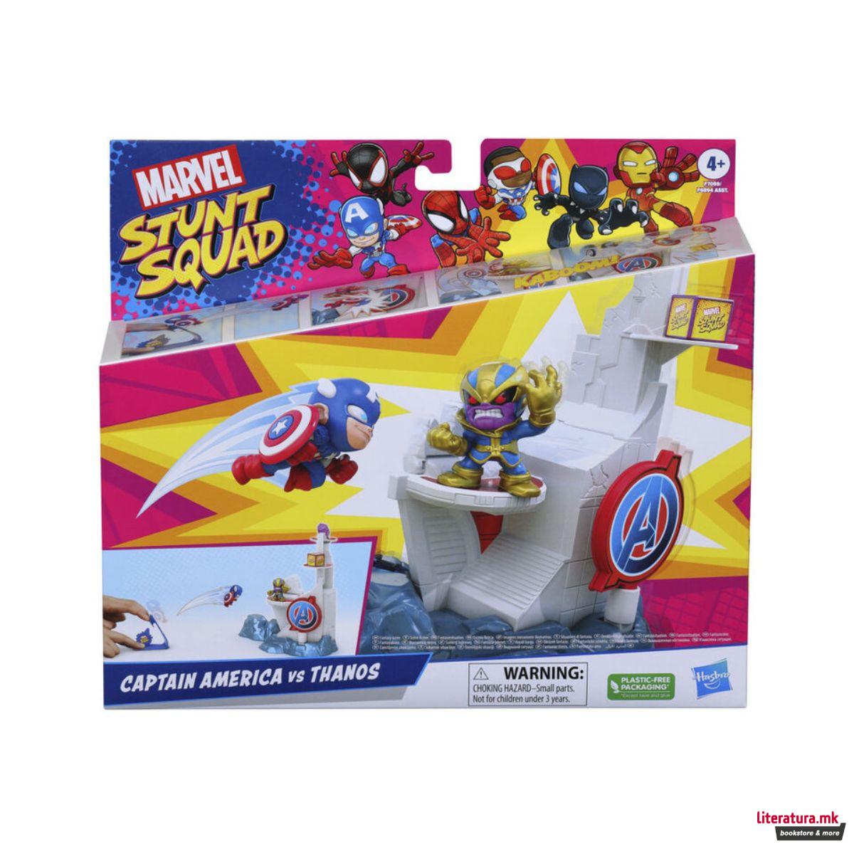 Сет за игра, Marvel: Stunt Squad - Captain America vs Thanos 