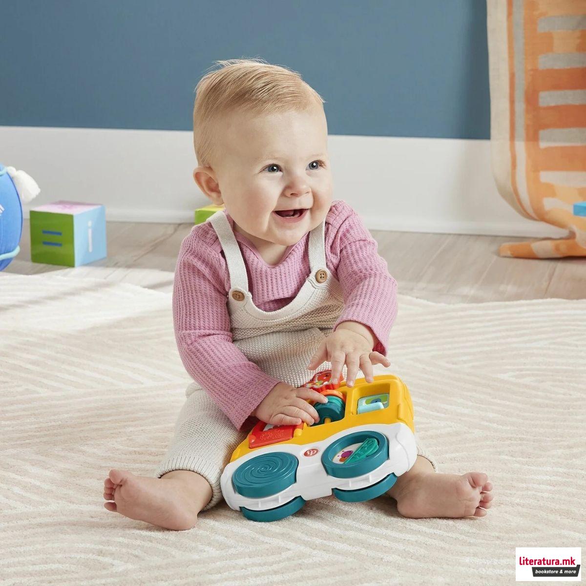 Сензорна играчка, Fisher Price - Animal Friends Discovery Car 