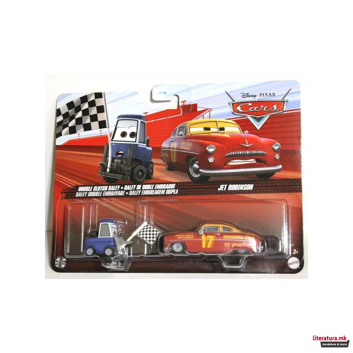 Сет фигури, Pixar: Cars - Double Clutch Daley & Jet Robinson 