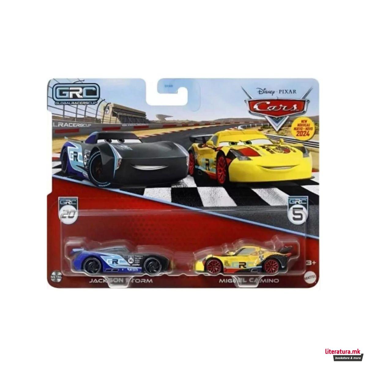 Сет фигури, Pixar: Cars - Jackson Storm & Miguel Camino 