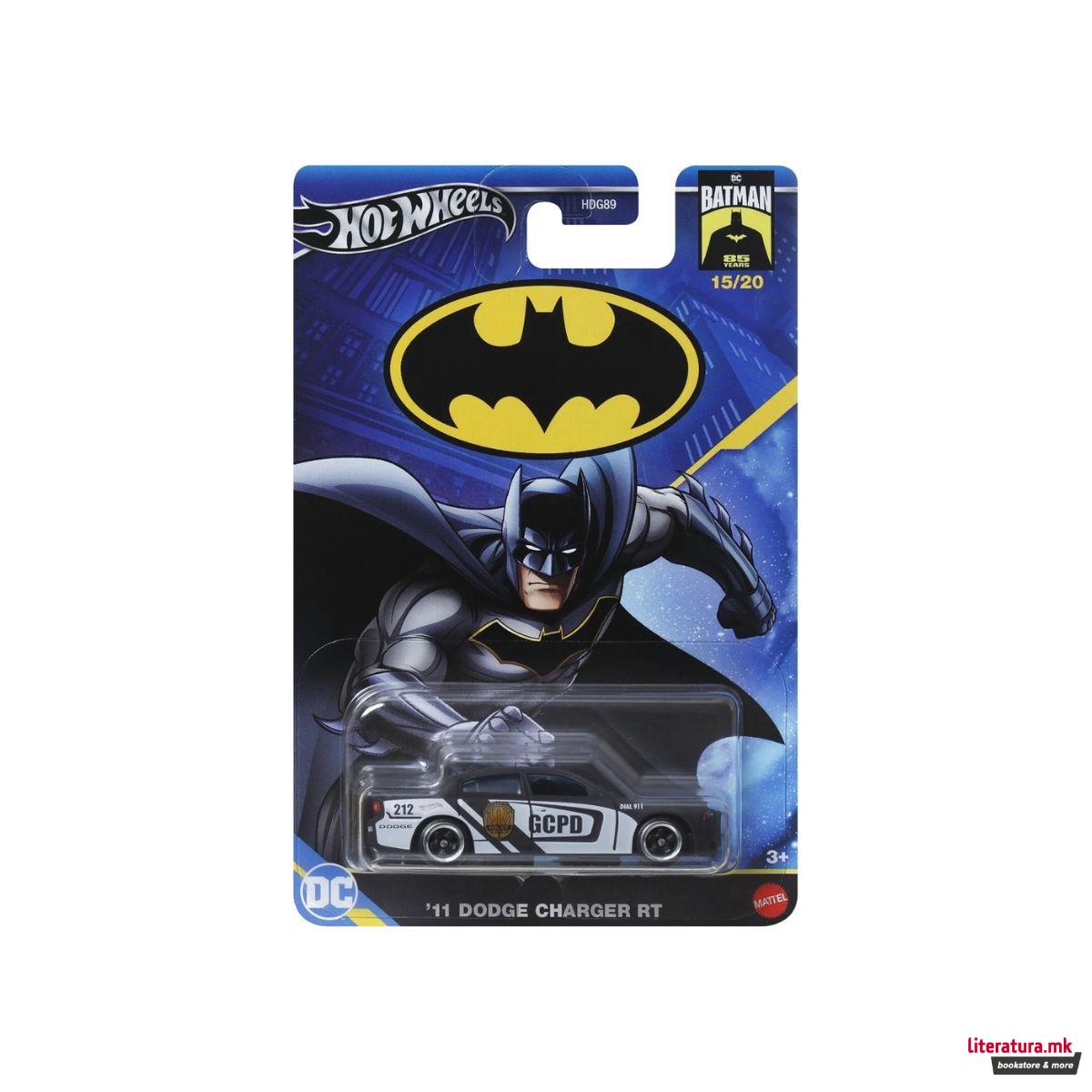 Фигура, Hot Wheels: Batman - '11 Dodge Charger RT