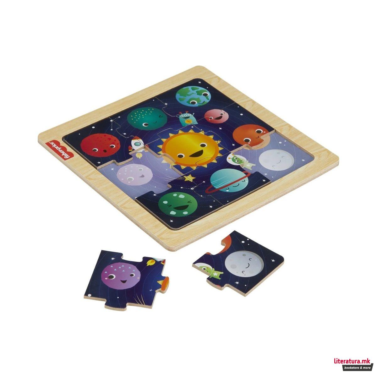 Дрвена сложувалка, Fisher Price - Space 