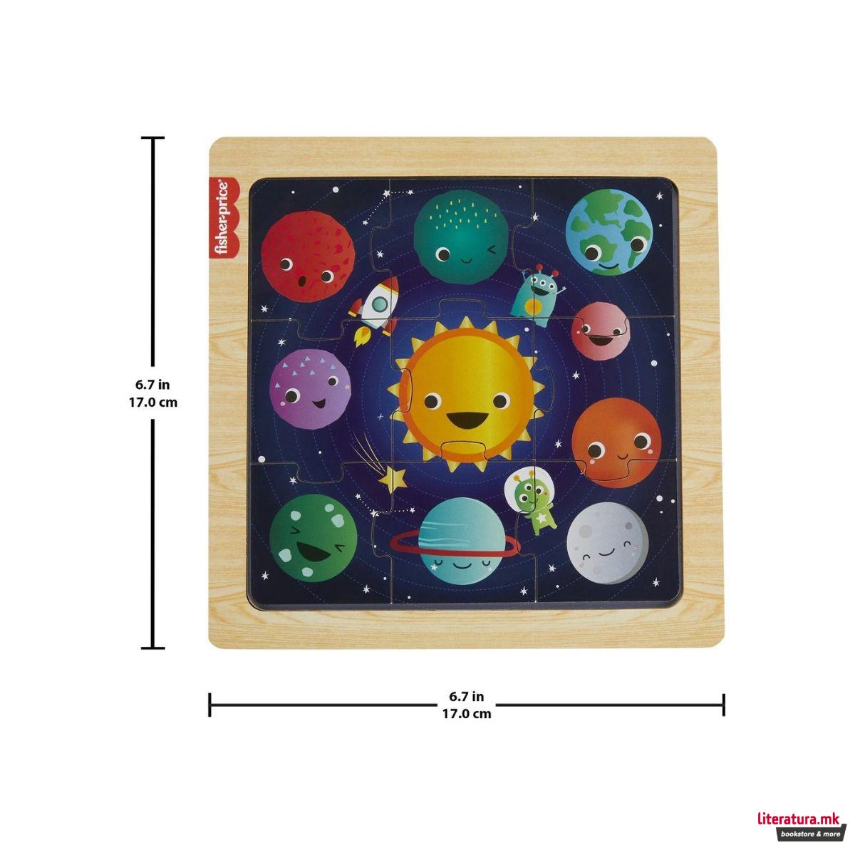 Дрвена сложувалка, Fisher Price - Space 