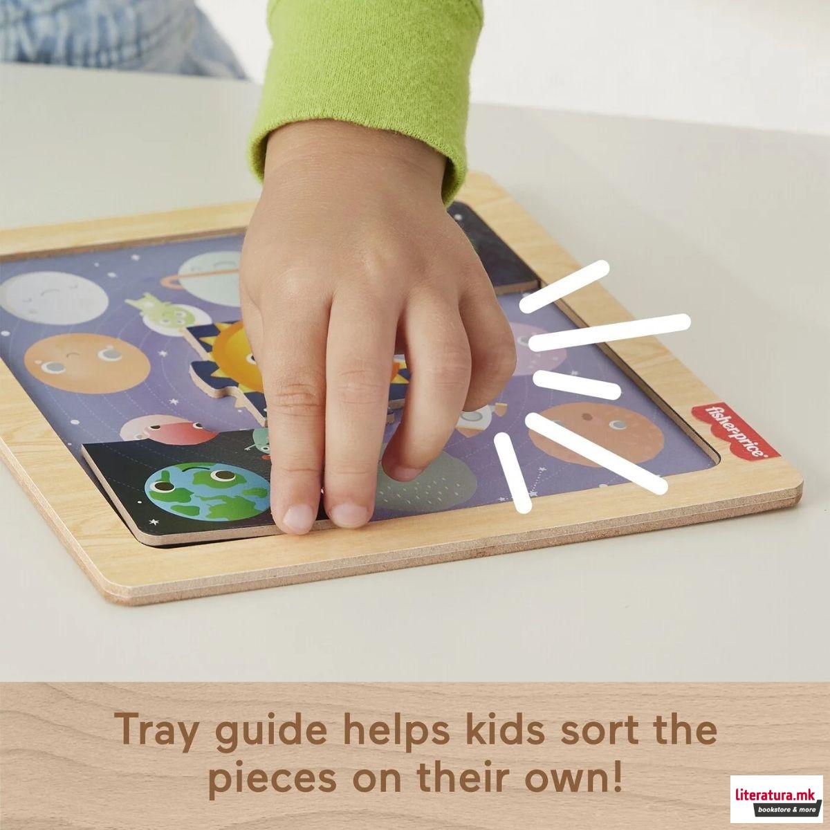 Дрвена сложувалка, Fisher Price - Space 