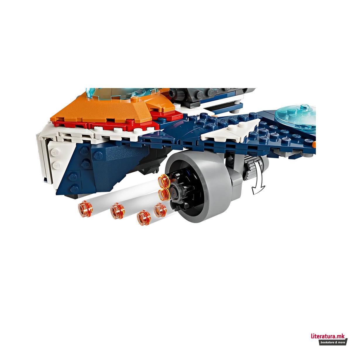 LEGO коцки, Marvel, Rocket's Warbird vs. Ronan 