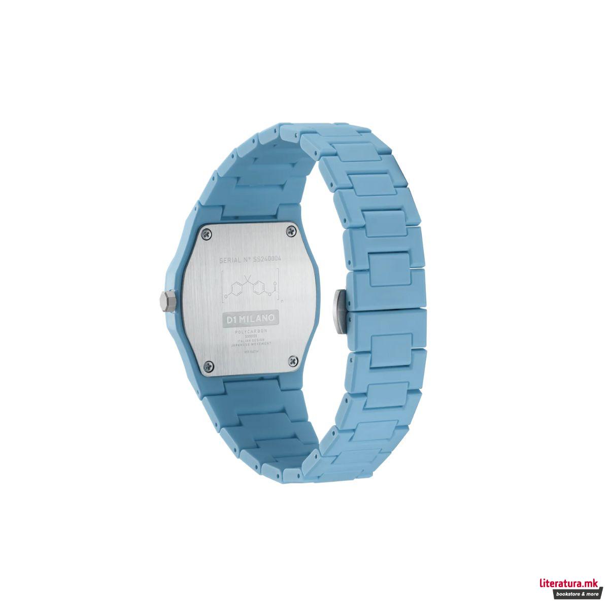 Часовник, Polycarbon 37mm, Powder Blue 