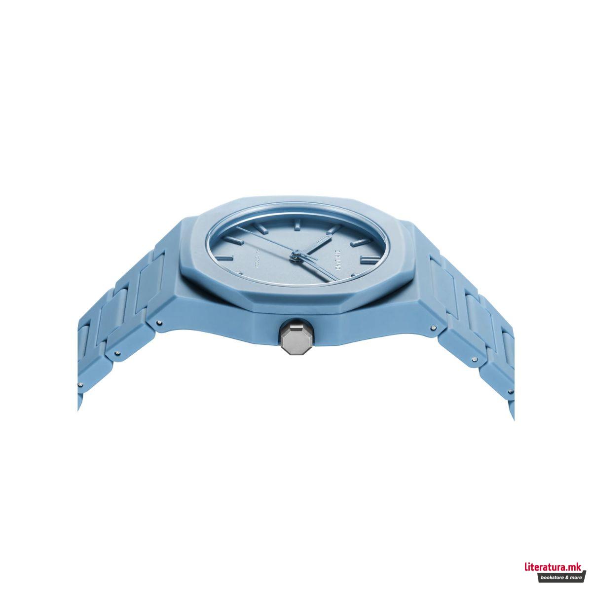 Часовник, Polycarbon 37mm, Powder Blue 
