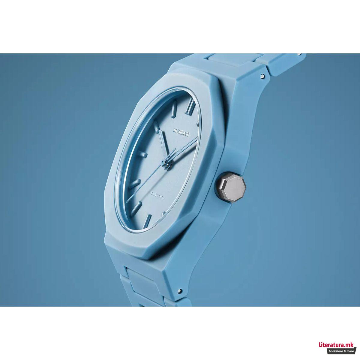 Часовник, Polycarbon 37mm, Powder Blue 