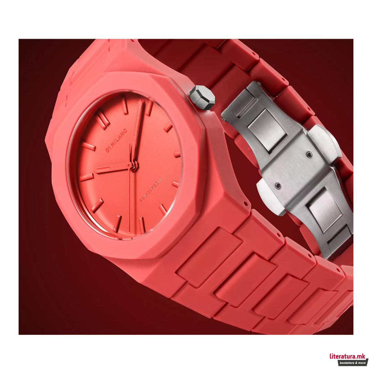 Часовник, Polycarbon 37mm, Coral 