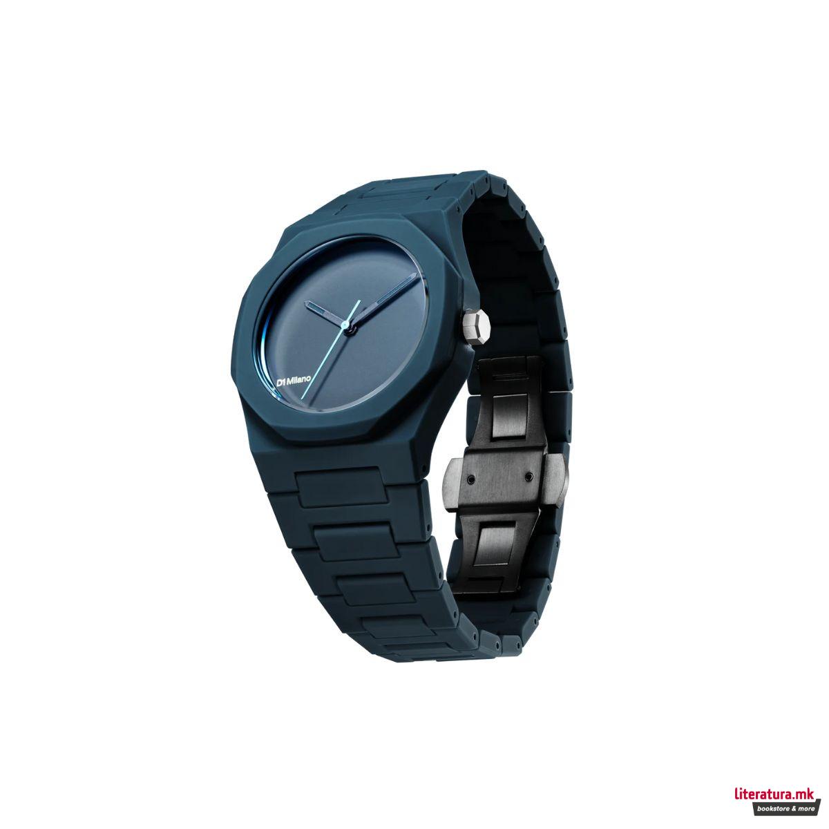 Часовник, Polycarbon 37mm, Blue_01 