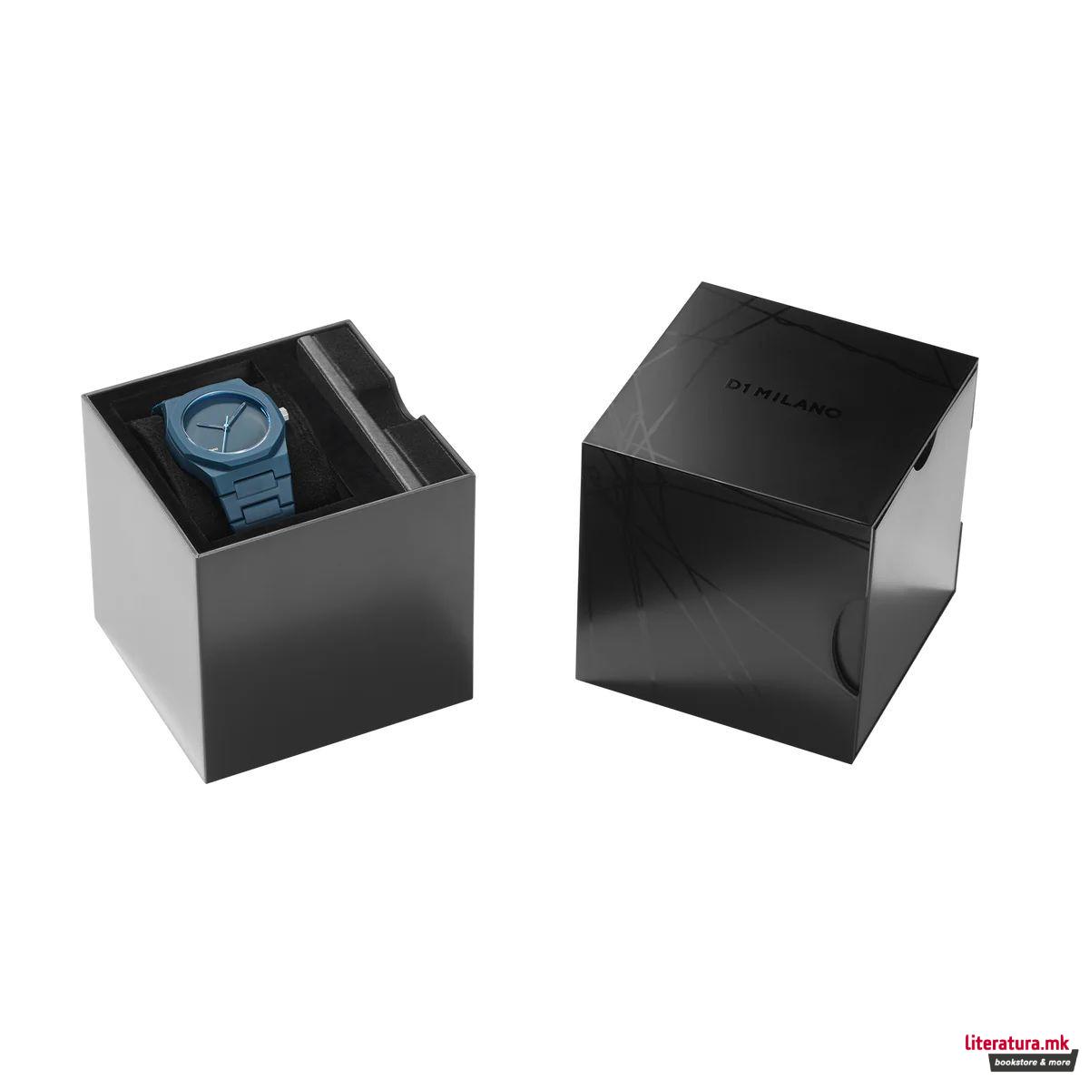 Часовник, Polycarbon 37mm, Blue_01 