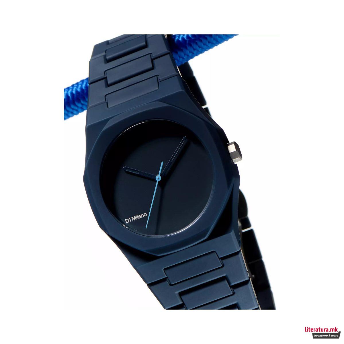 Часовник, Polycarbon 37mm, Blue_01 