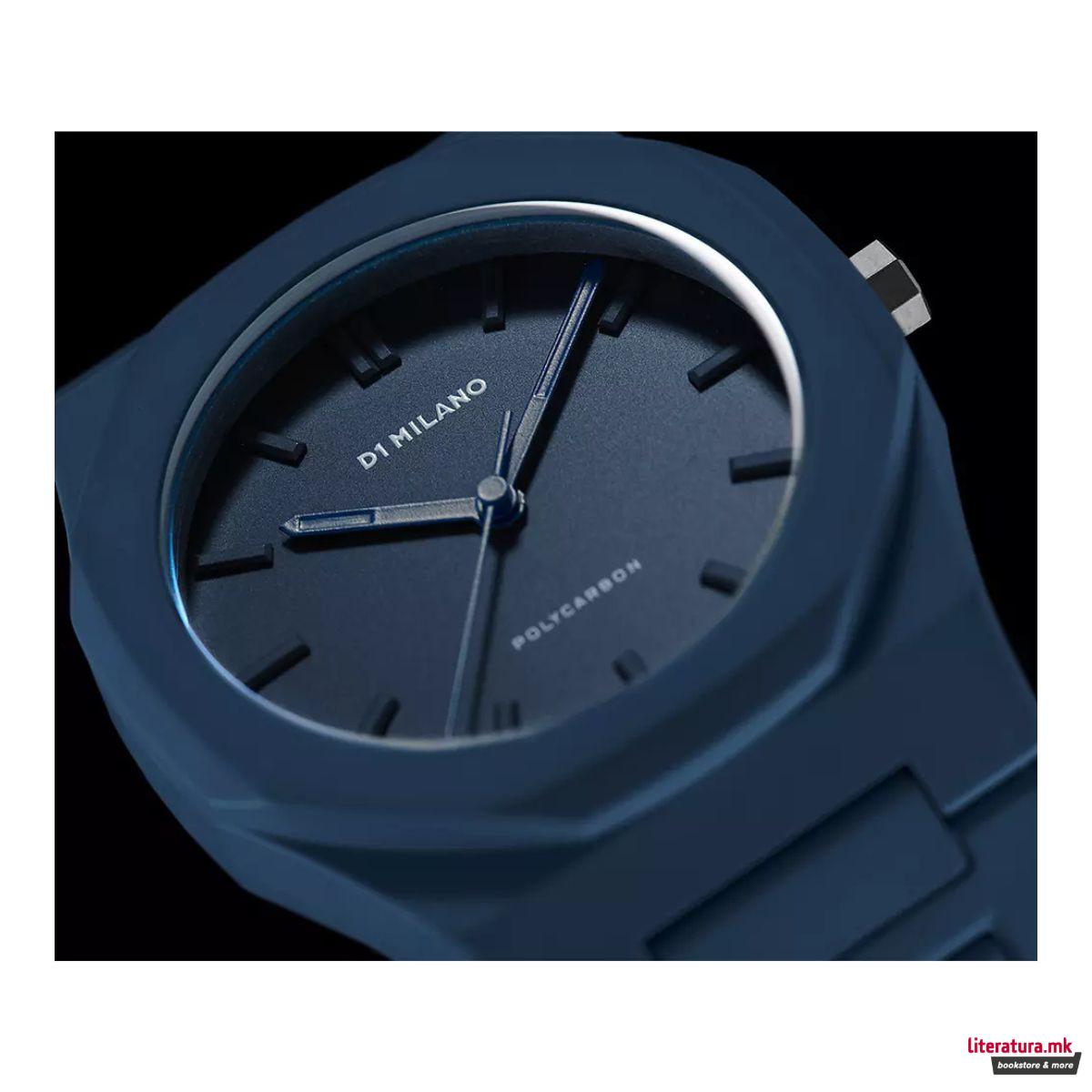 Часовник, Polycarbon 40.5mm, Navy Blue 