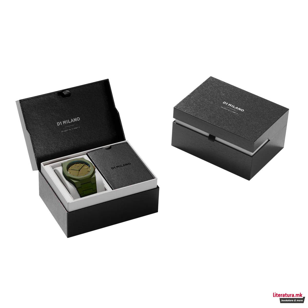Часовник, Polycarbon 40.5mm, Military Green