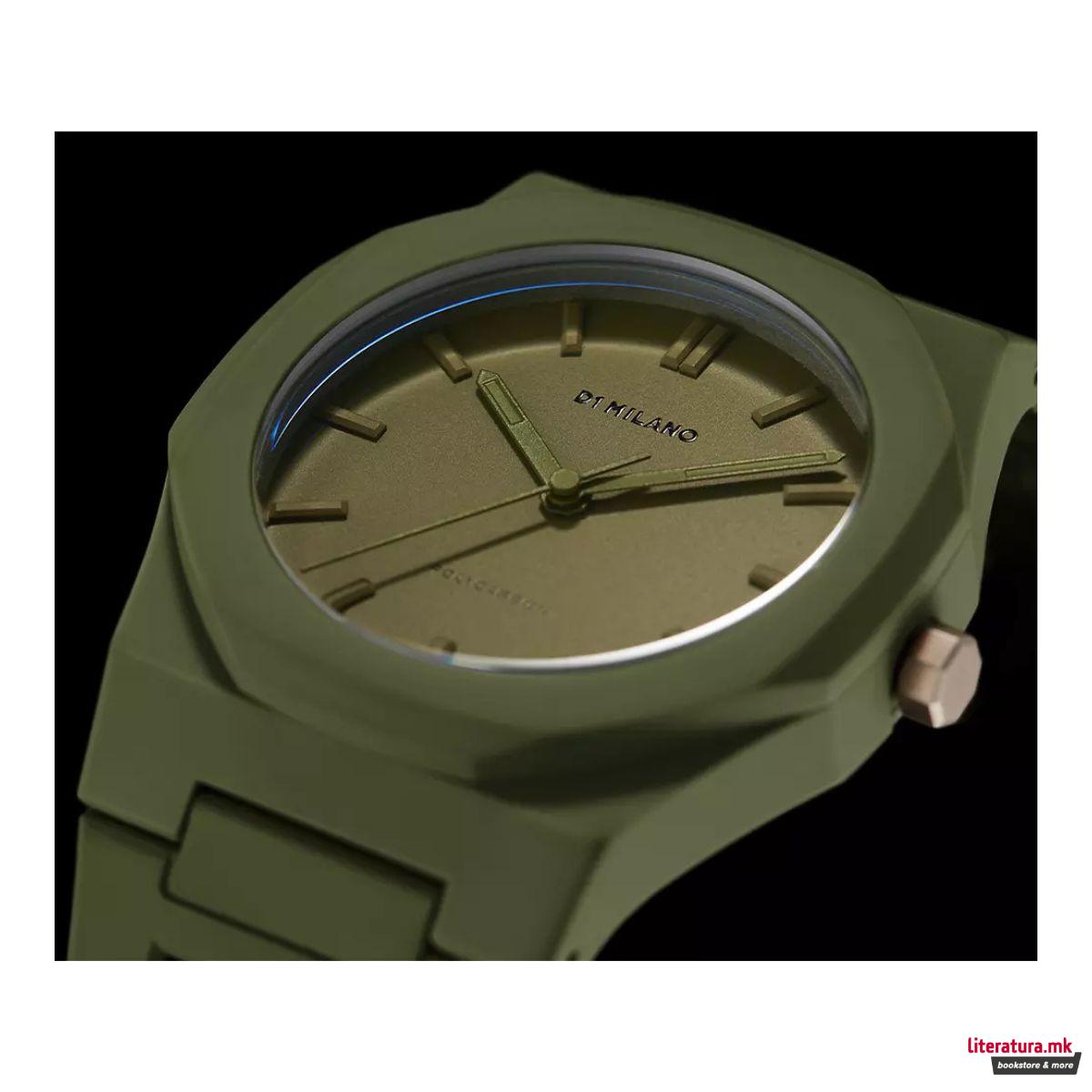 Часовник, Polycarbon 40.5mm, Military Green