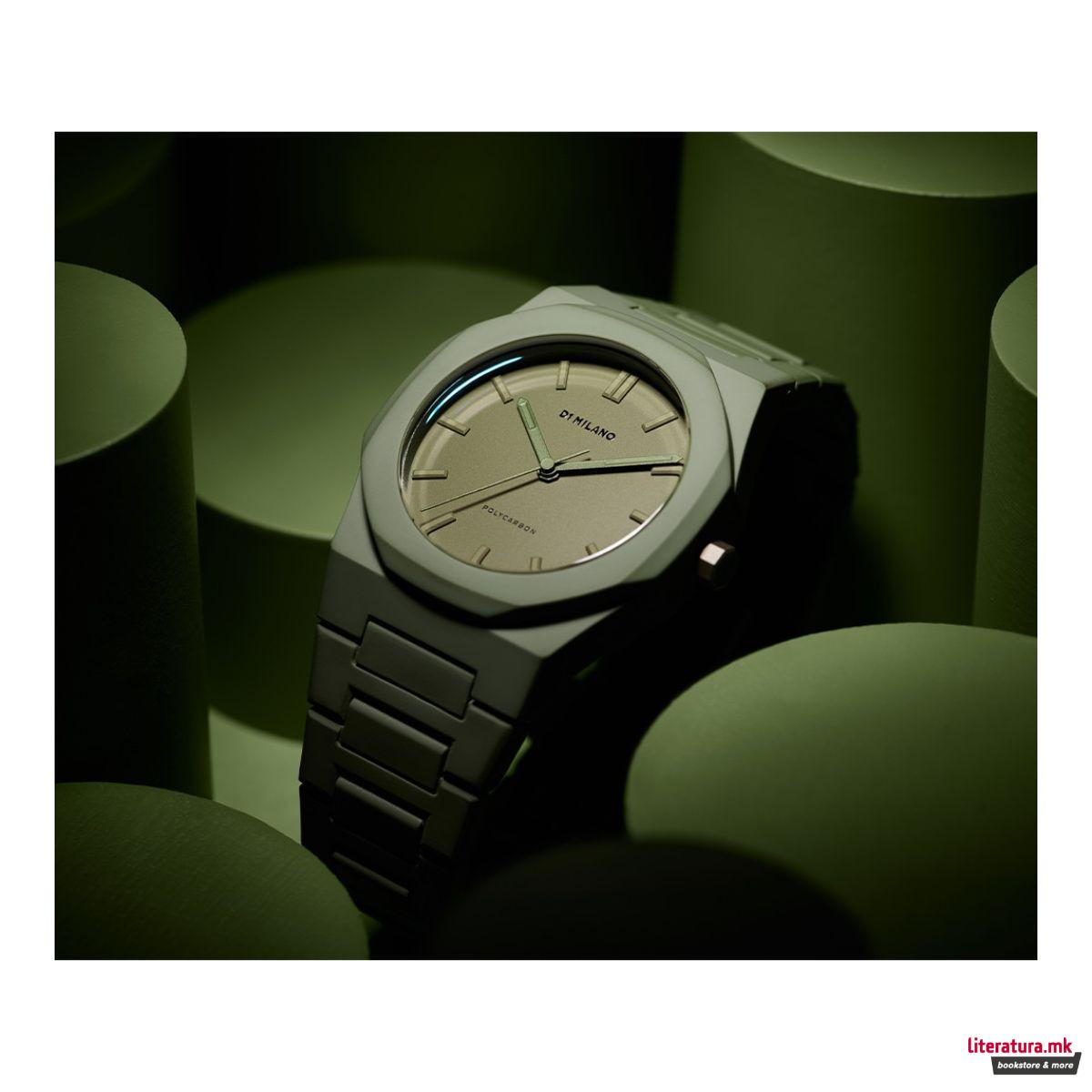 Часовник, Polycarbon 40.5mm, Military Green