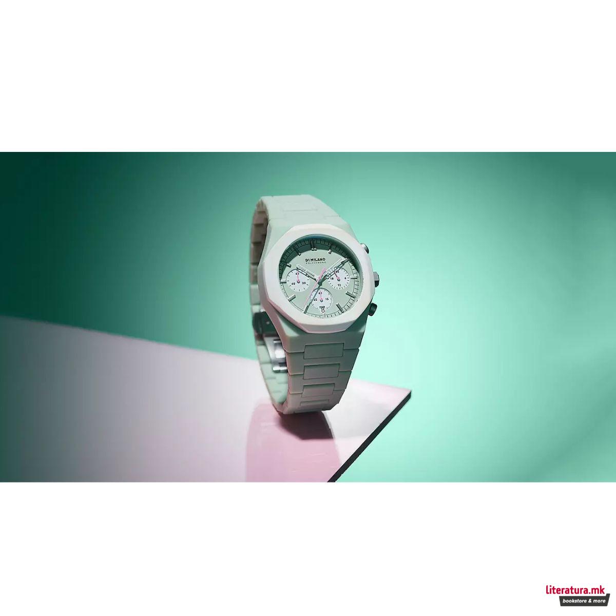 Часовник, Polychrono 40.5mm, Green Blast 