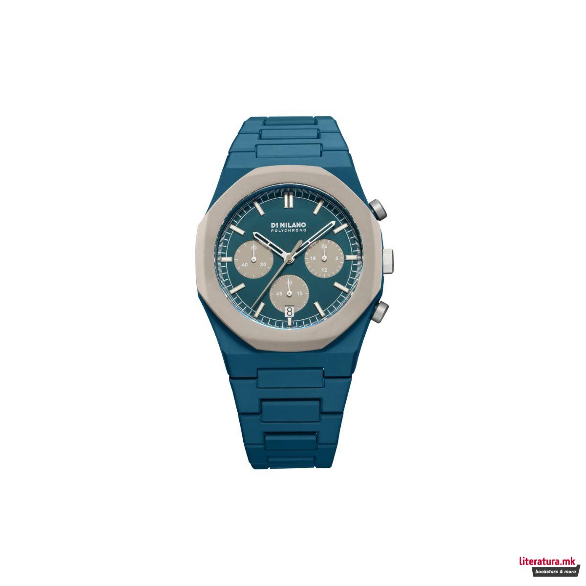 Часовник, Polychrono 40.5mm, Petrol Blast 