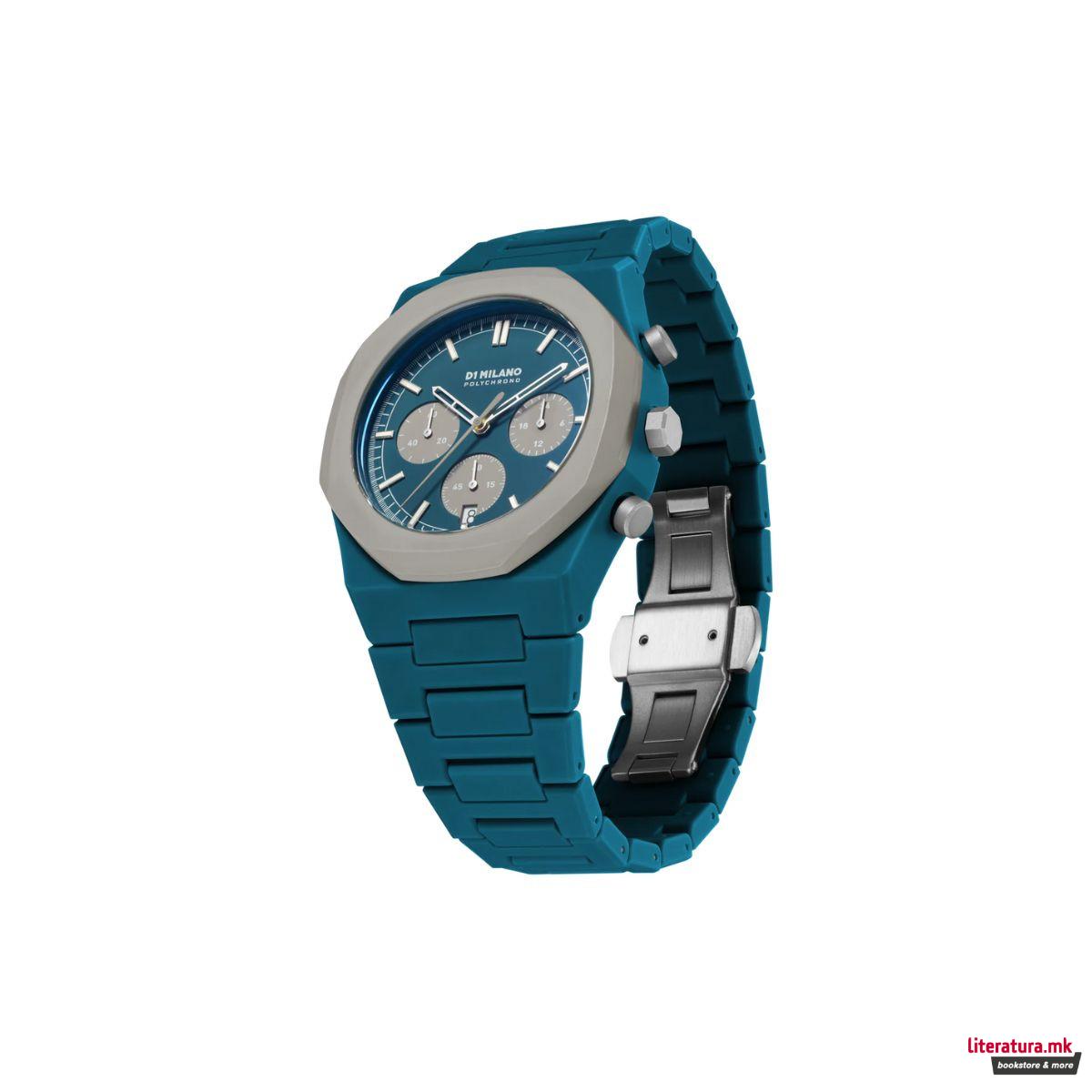 Часовник, Polychrono 40.5mm, Petrol Blast 