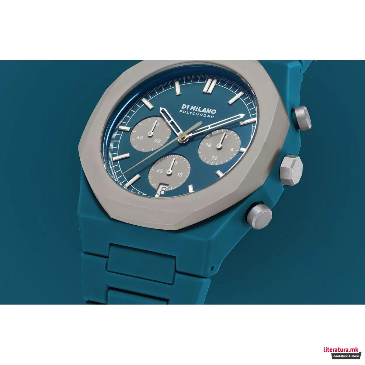 Часовник, Polychrono 40.5mm, Petrol Blast 