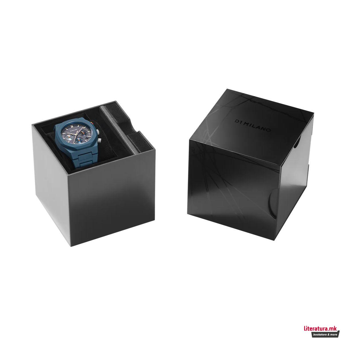 Часовник, Polychrono 40.5mm, Neptune Blue 