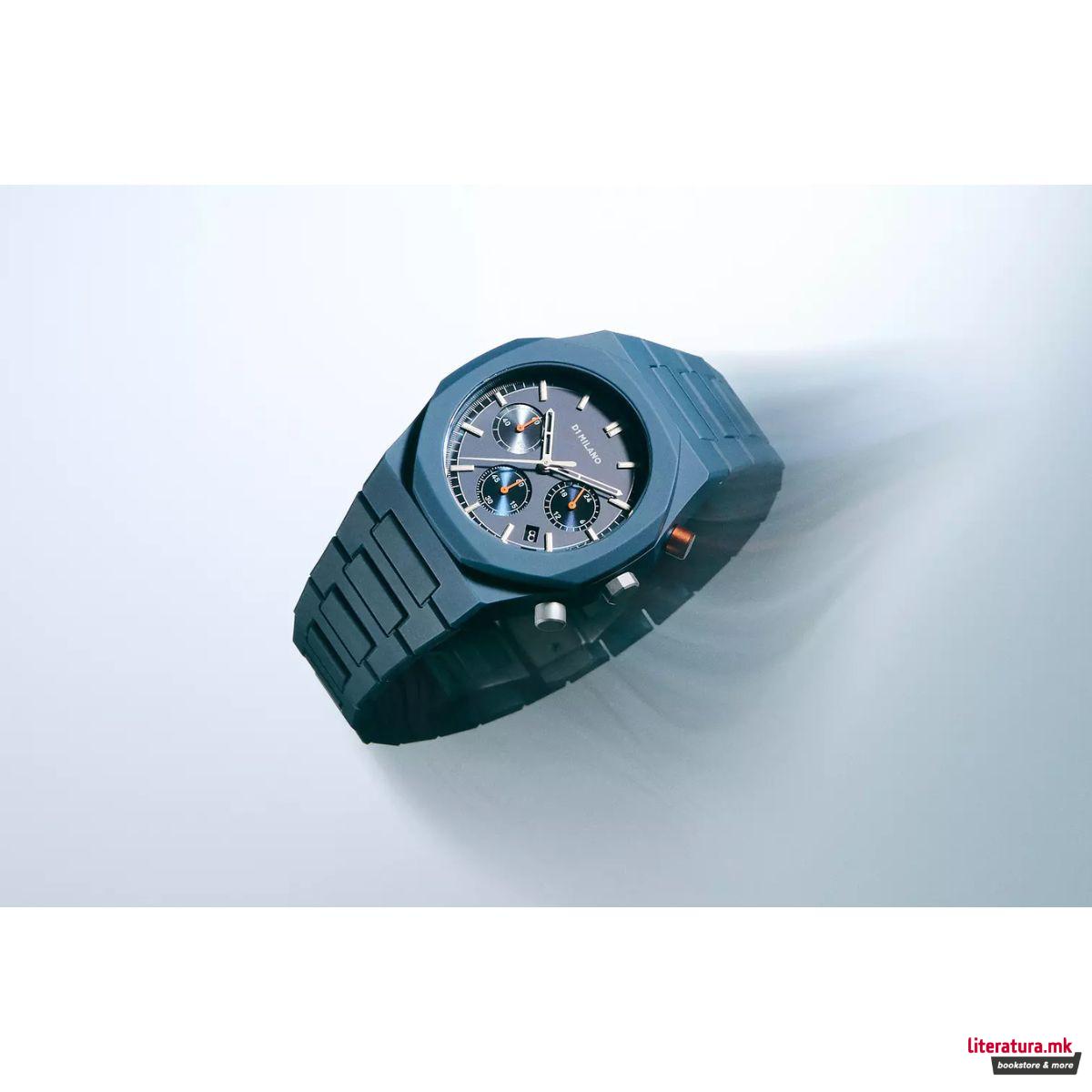 Часовник, Polychrono 40.5mm, Neptune Blue 