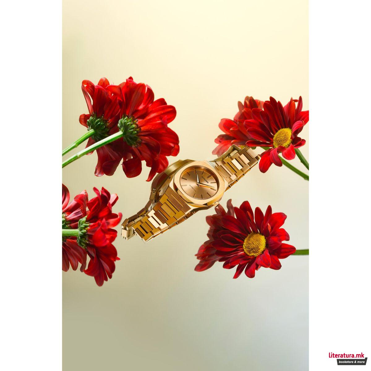 Часовник, Ultra Thin 30mm, Zephyr Gold 