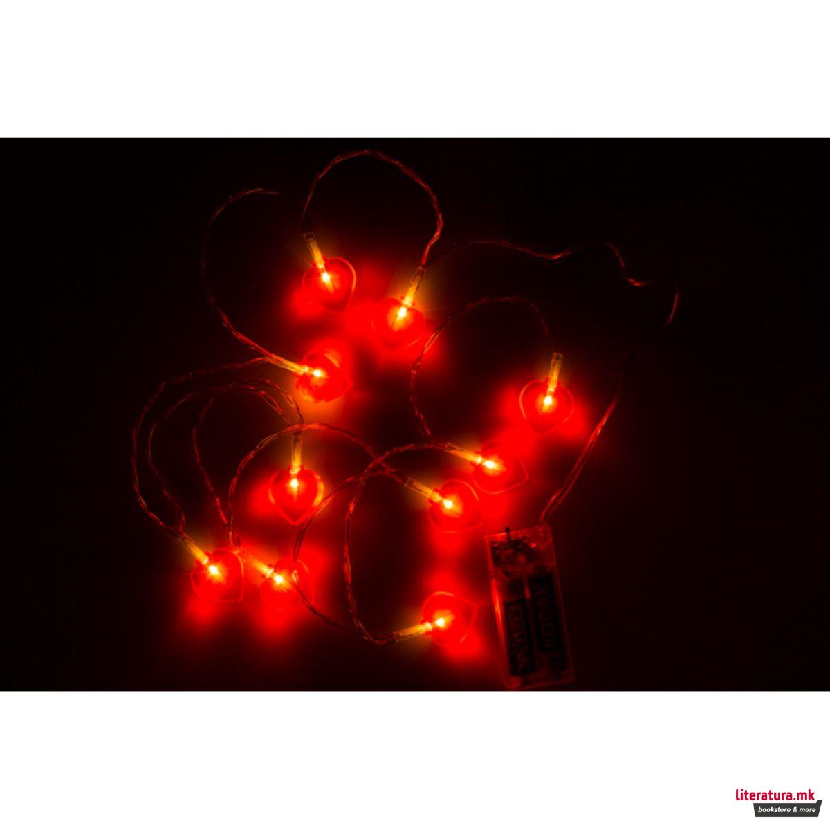 LED ламбички - Срциња, 1/10, 165 cm 