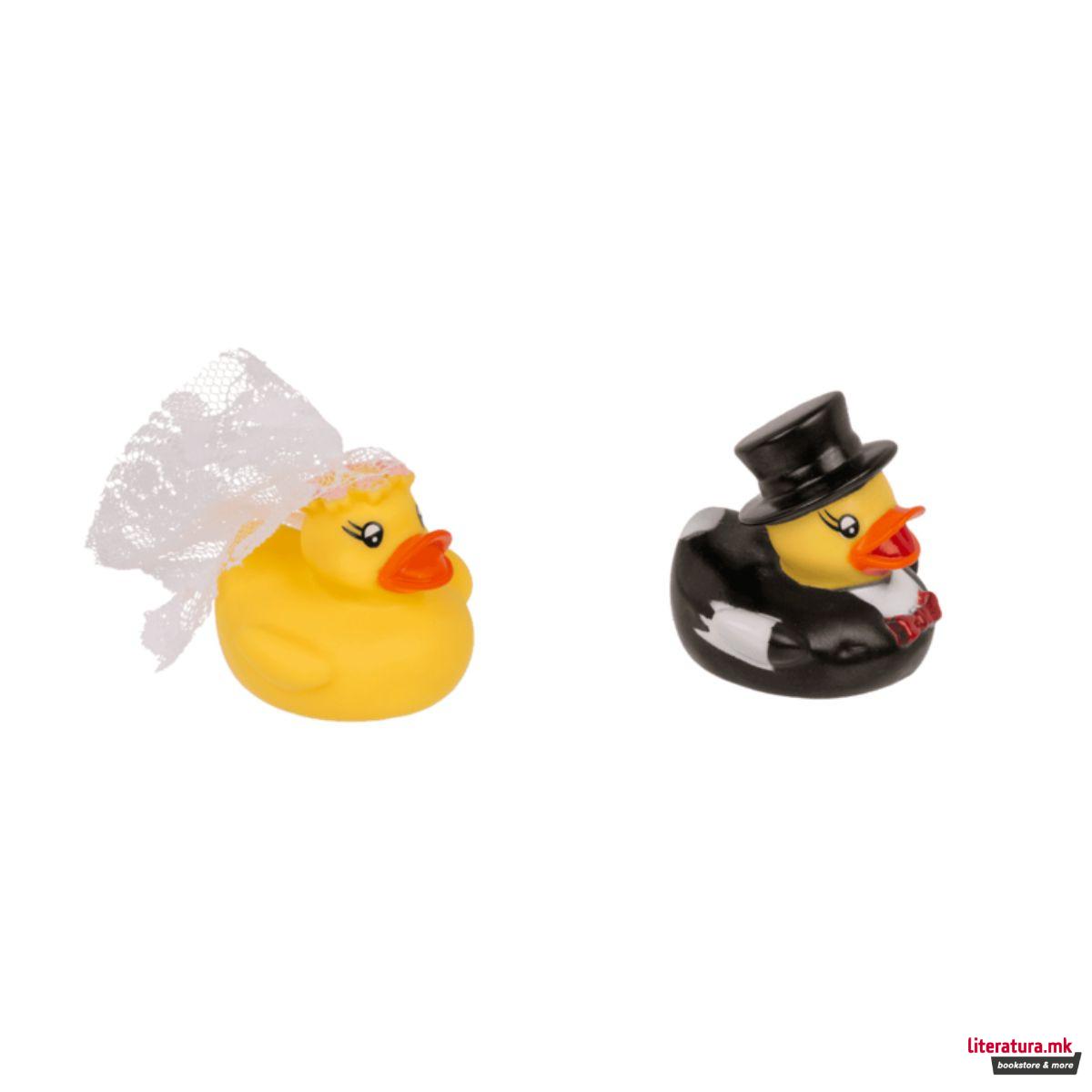 Сет од 2 гумени пајчиња, Bride & Groom 