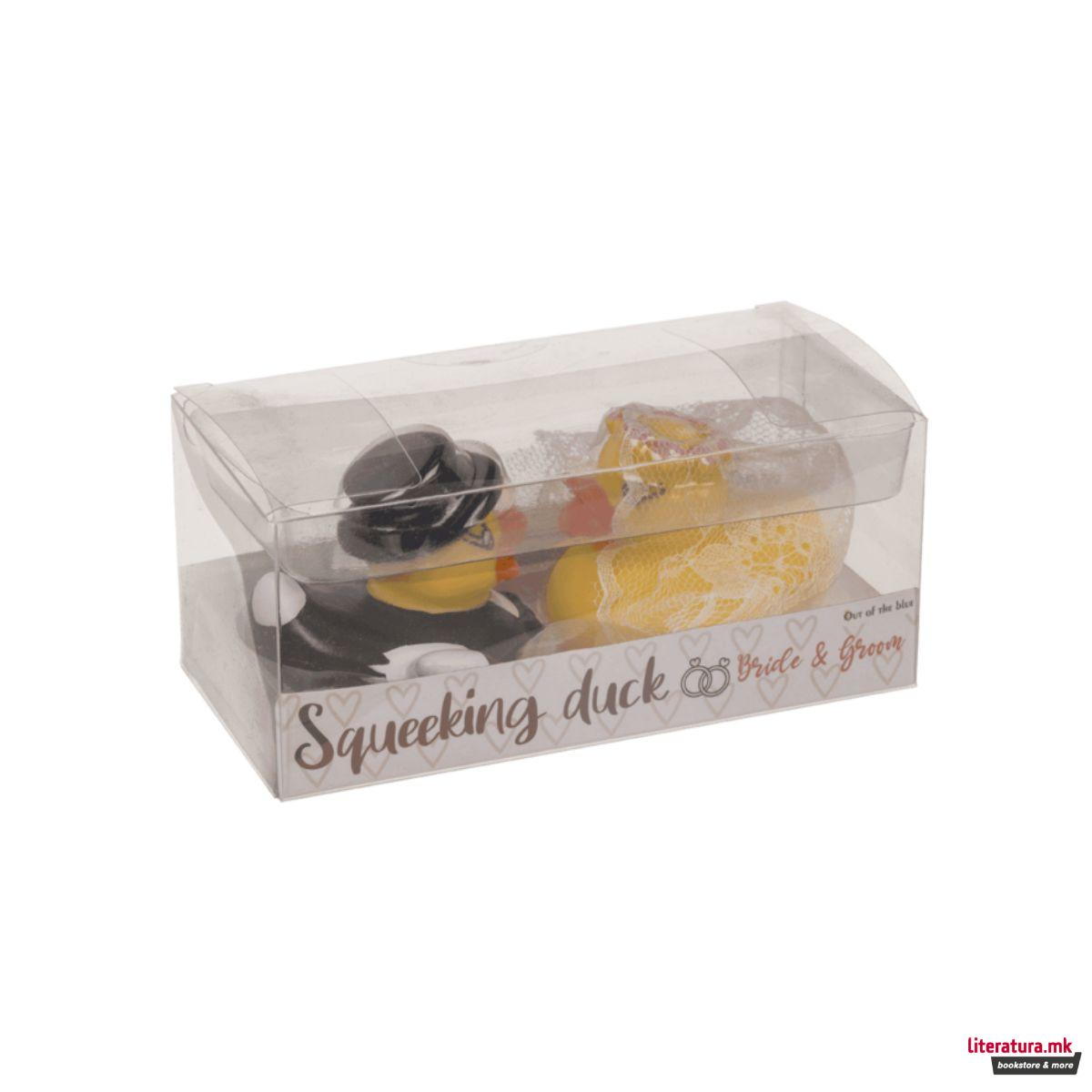 Сет од 2 гумени пајчиња, Bride & Groom 