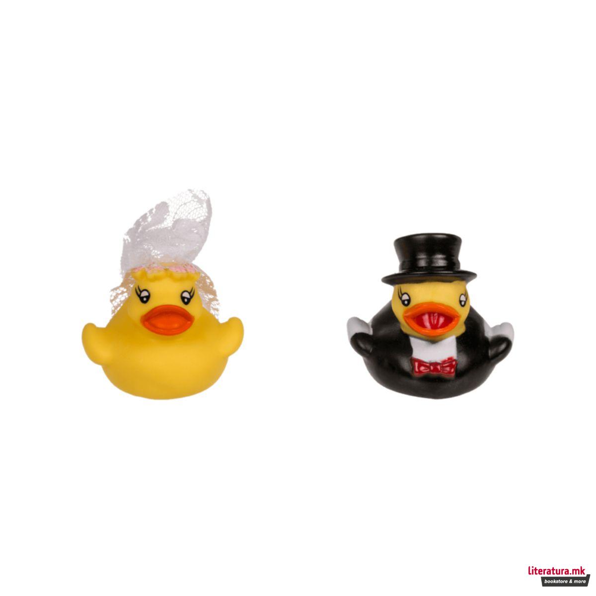 Сет од 2 гумени пајчиња, Bride & Groom 