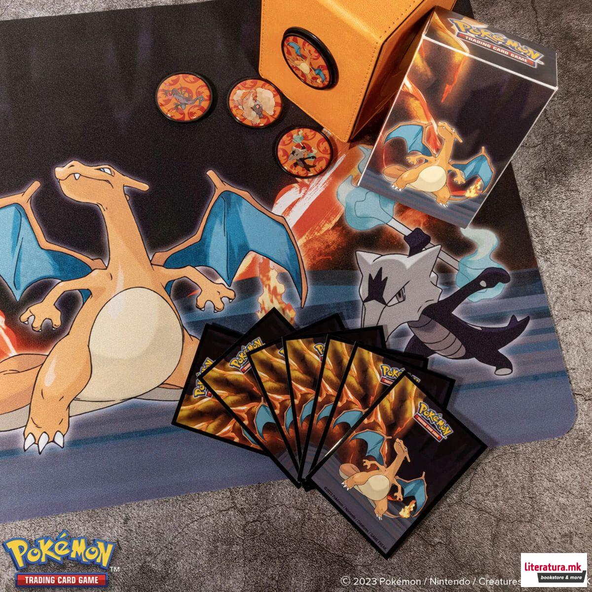 Карти за размена, Scorching Summit Deck Box - Charizard 