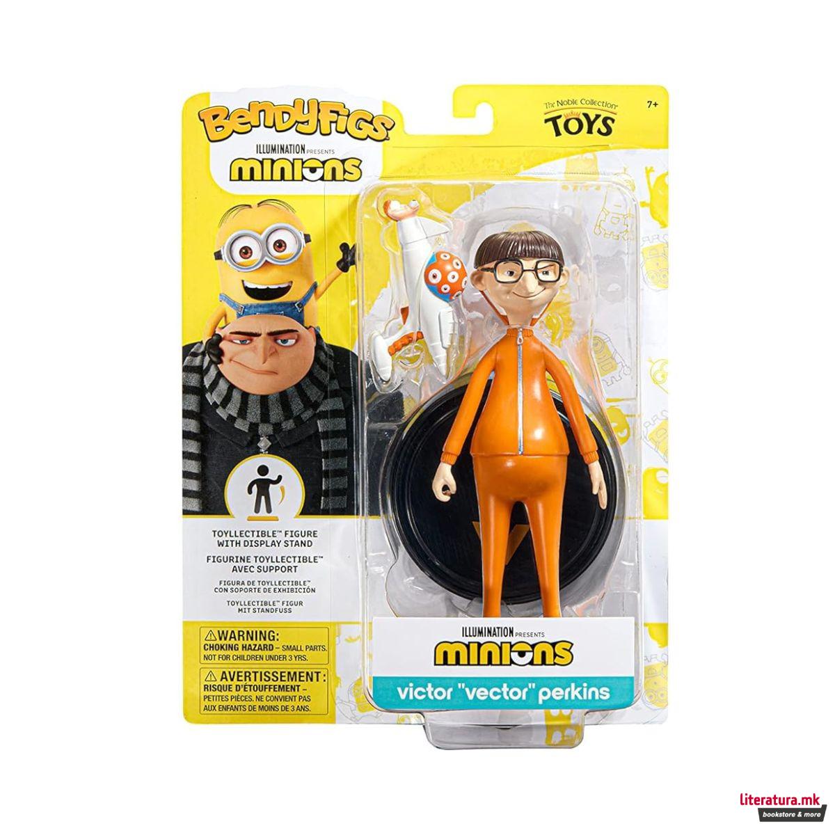 Фигура, Bendyfigs, Minions - Vector, 16.5 cm