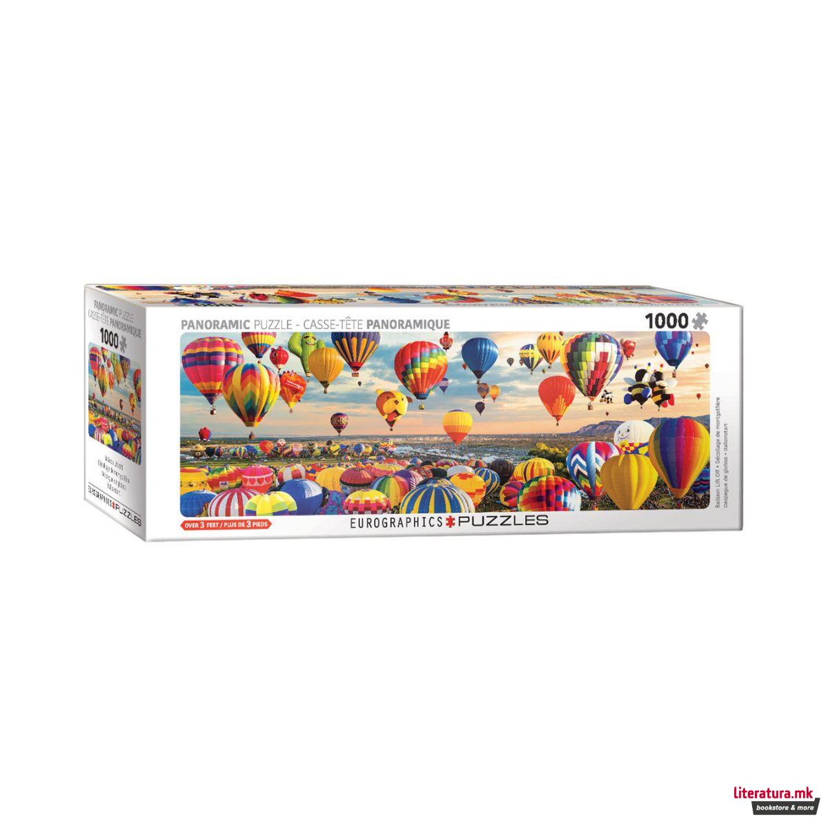 Сложувалка, Balloon Lift Off (Panoramic), 1000 парчиња 