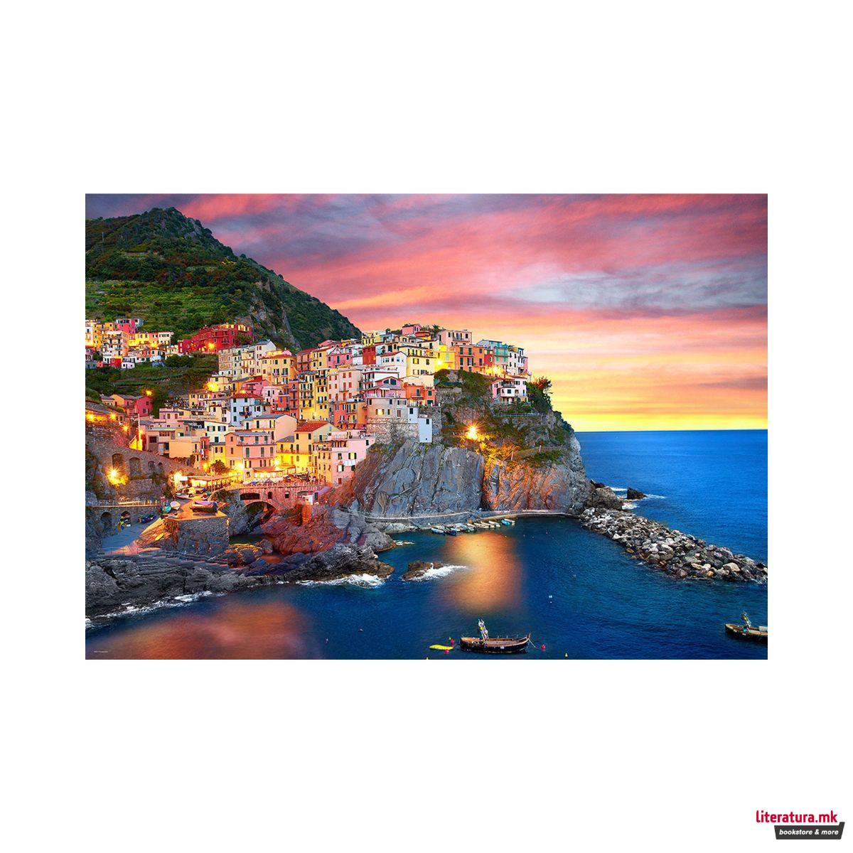 Сложувалка, Manarola at Dusk - Italy, 2000 парчиња 