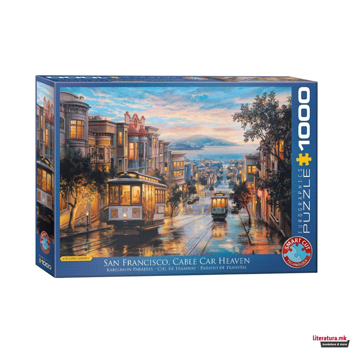 Сложувалка, San Francisco, Cable Car Heaven, 1000 парчиња 