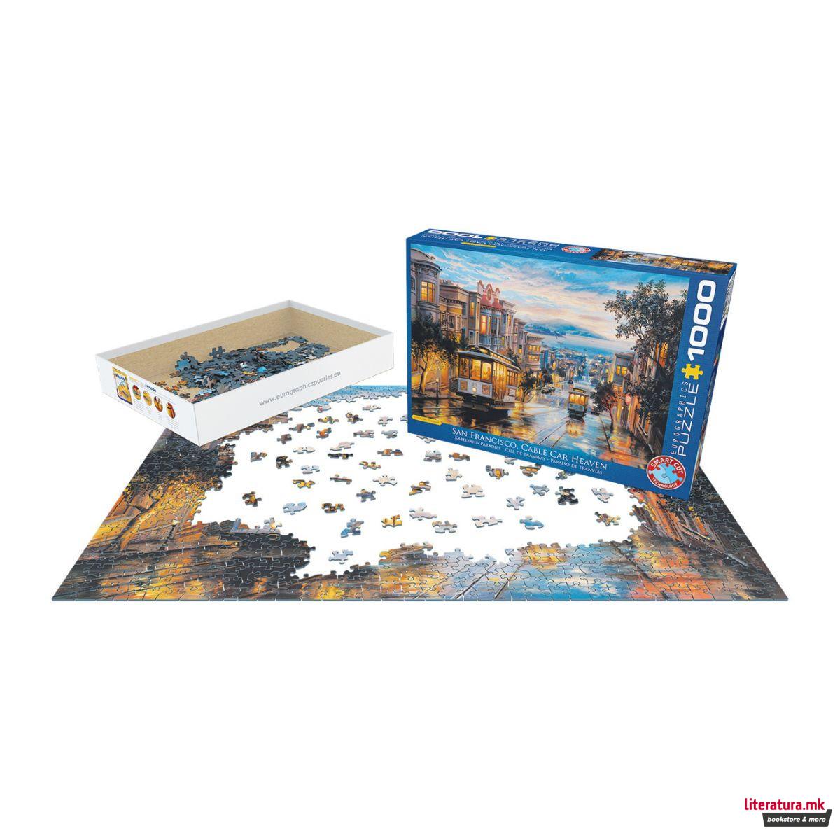 Сложувалка, San Francisco, Cable Car Heaven, 1000 парчиња 