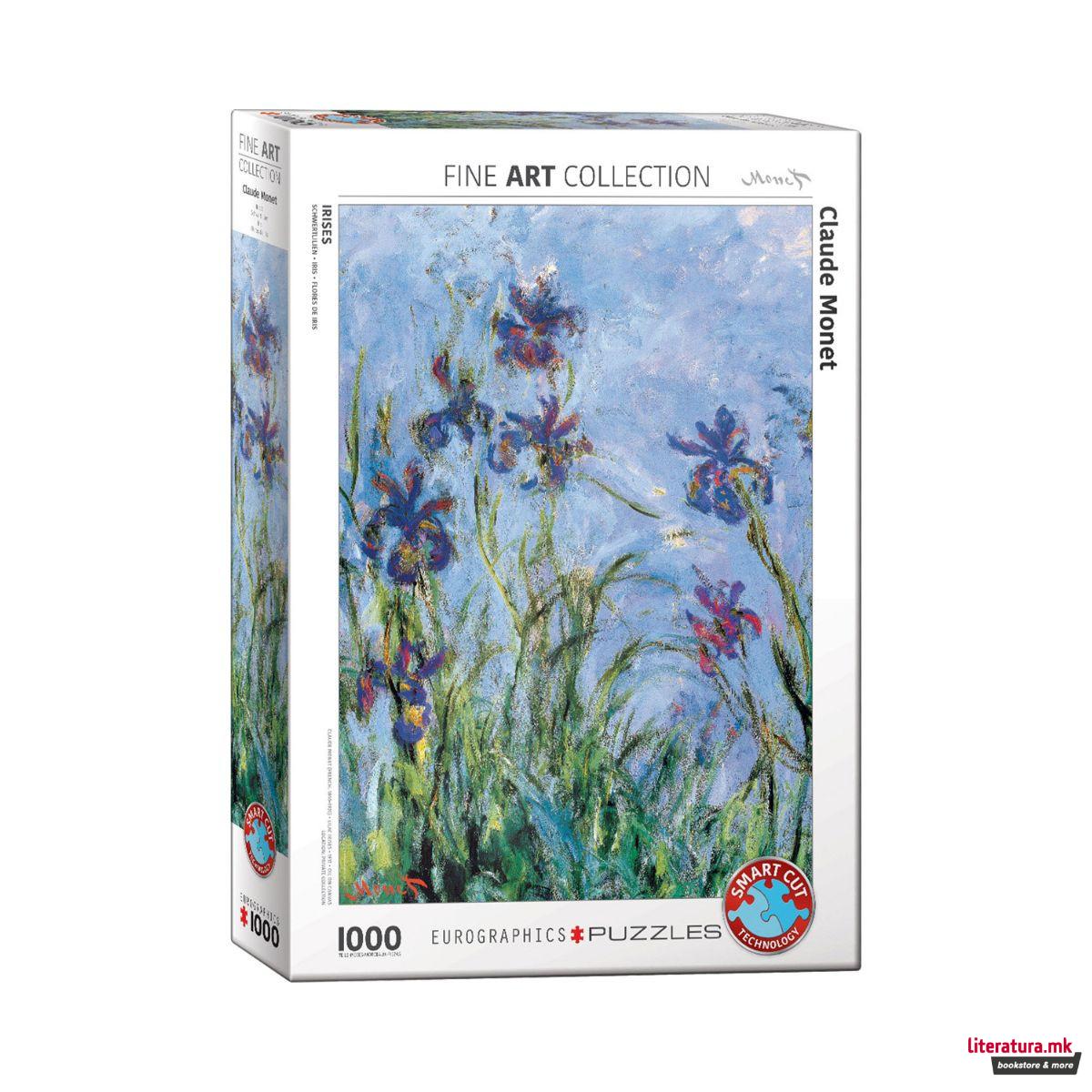 Сложувалка, Claude Monet - Irises, 1000 парчиња
