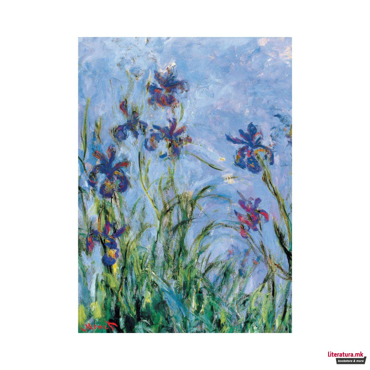 Сложувалка, Claude Monet - Irises, 1000 парчиња