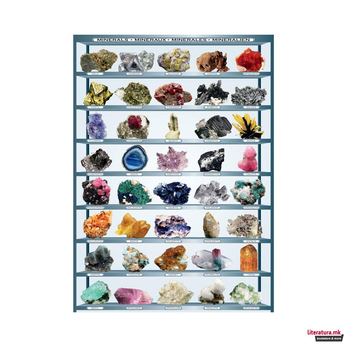 Сложувалка, Minerals, 1000 парчиња 