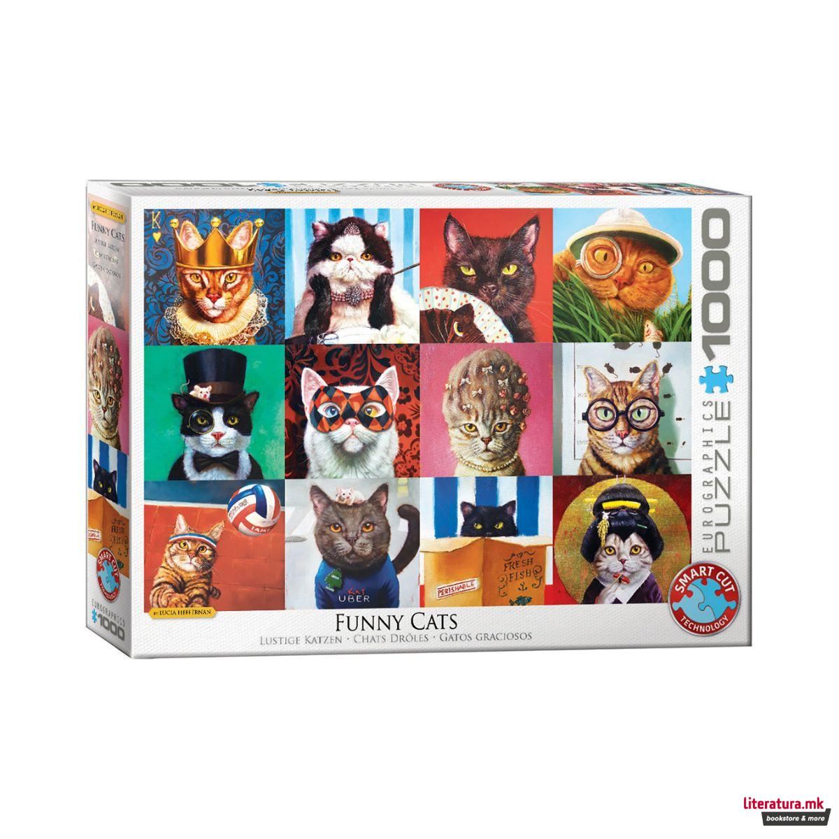 Сложувалка, Funny Cats, 1000 парчиња 