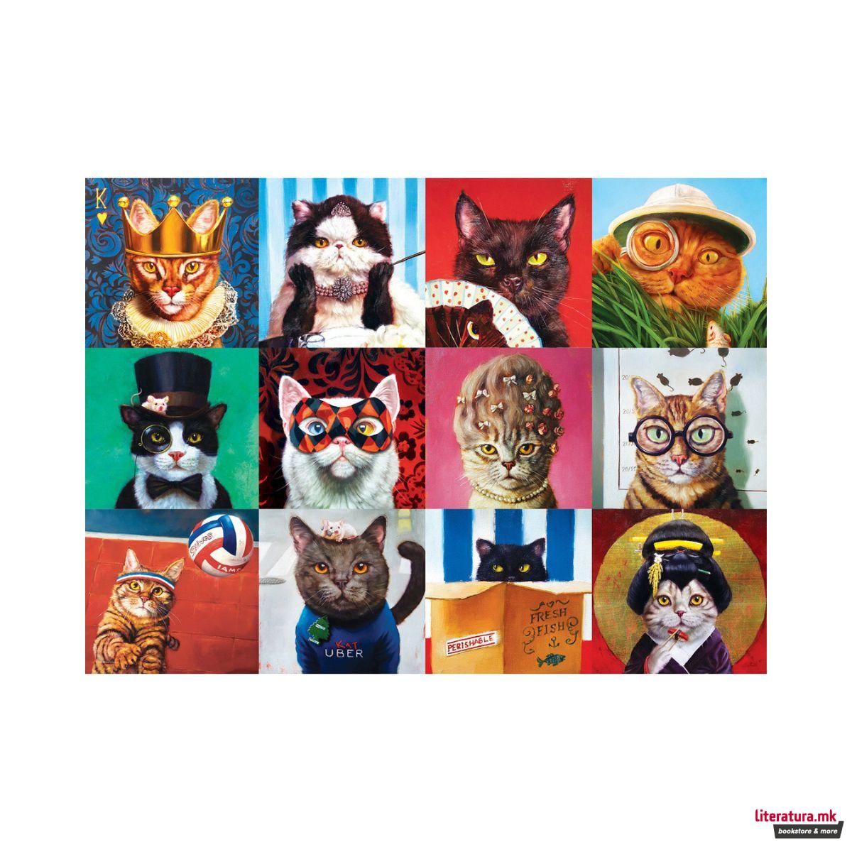 Сложувалка, Funny Cats, 1000 парчиња 