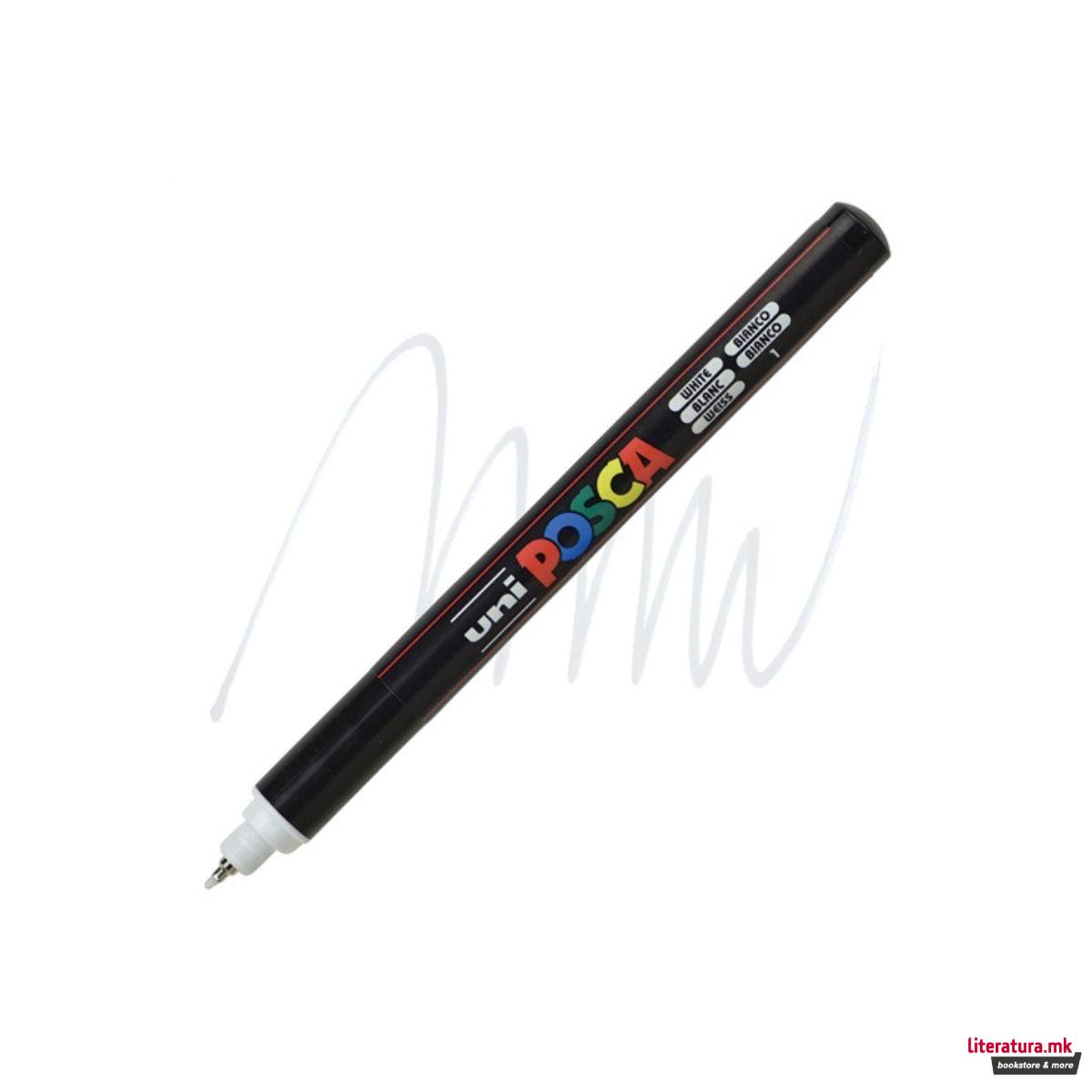 Маркер, Posca PC-1MR - White 