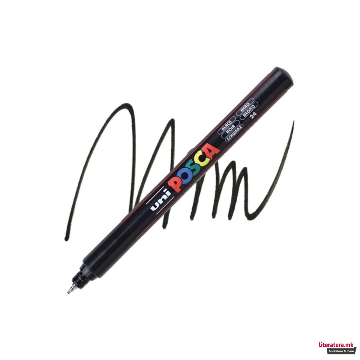 Маркер, Posca PC-1MR - Black 
