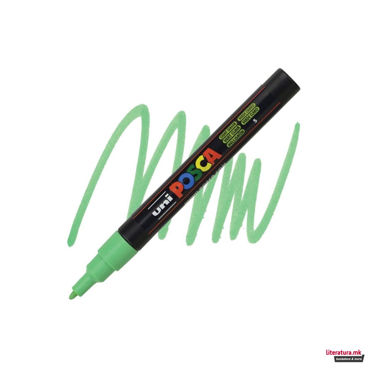 Маркер, Posca PC-3M - Light Green 