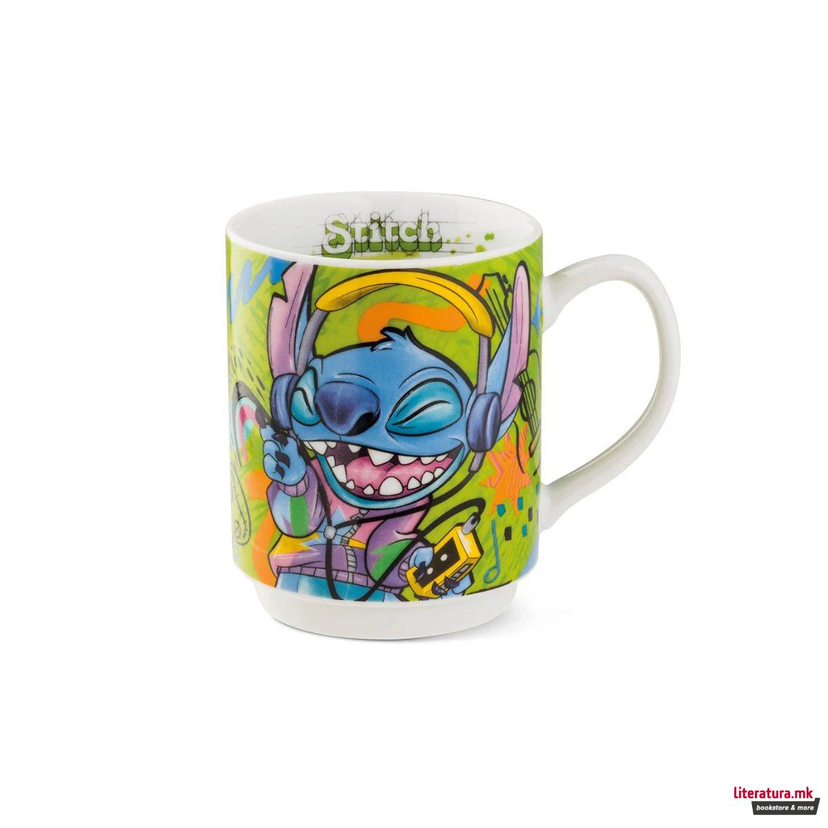 Шолја, Stitch Green, 350ml 