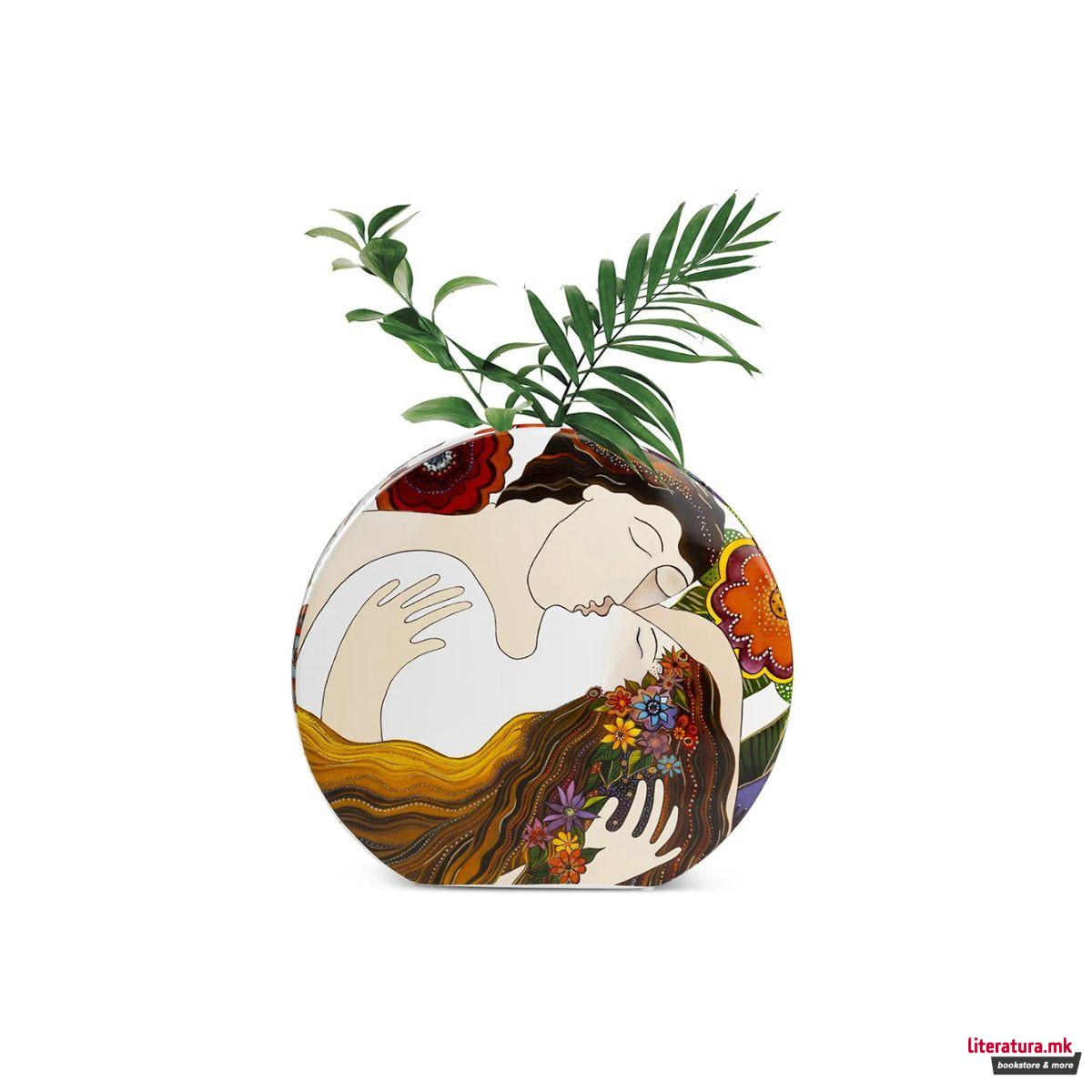 Вазна, Laurel Burch - The First Kiss, 27 x 25 cm 