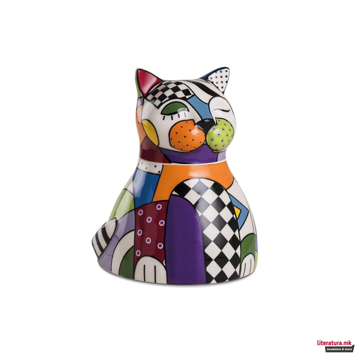 Декоративна керамичка кутија, Warà Cat, 21.5 x 27.5 cm 