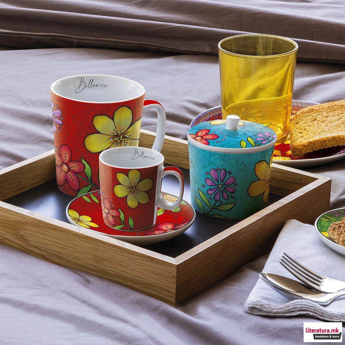 Шолја, Bellamore Red, 430 ml 