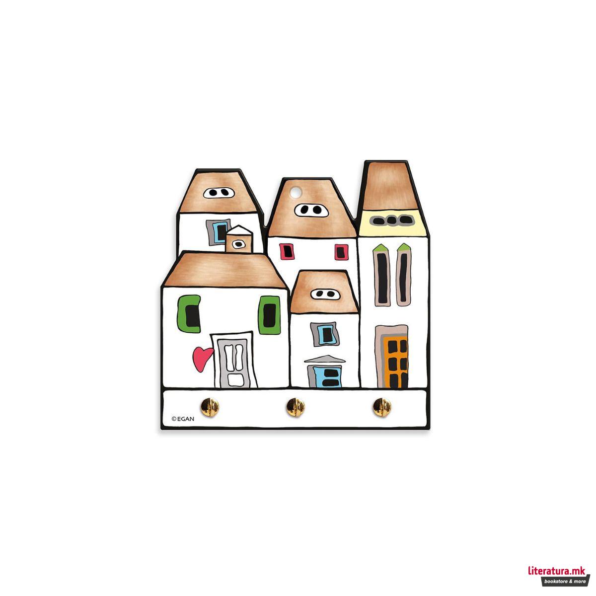 Ѕидна закачалка, Le Casette, 16 x 16 cm 